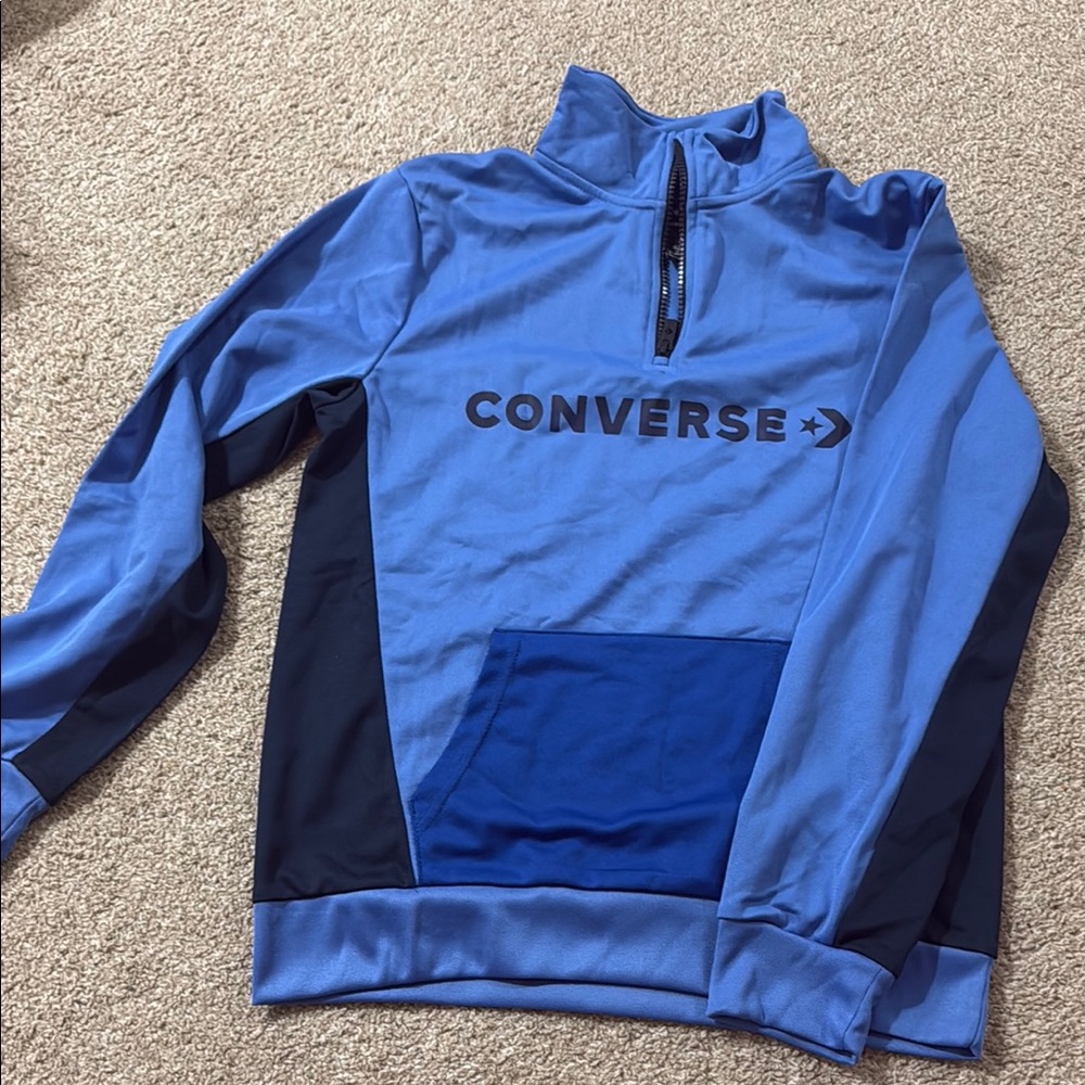 Converse Men's Blue Sweater